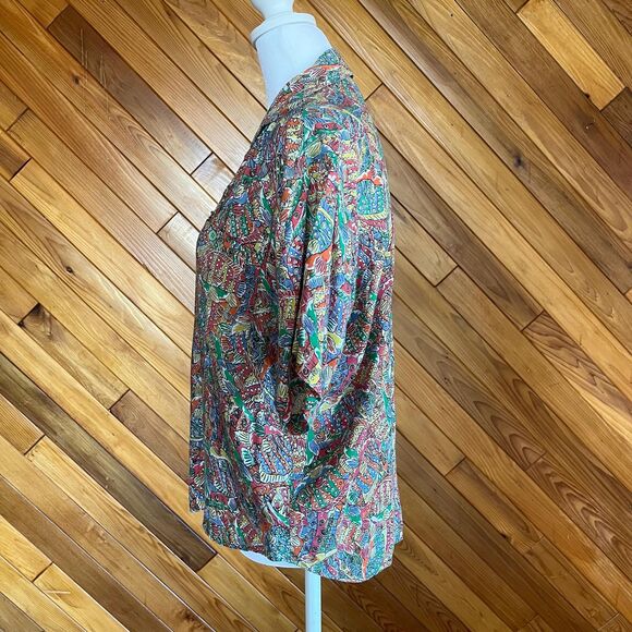 Vintage Rainbow Fish Party Shirt - Picture 4 of 5